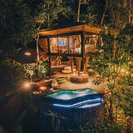 Willa Hideout Eco Bamboo House Bali Selat Zewnętrze zdjęcie
