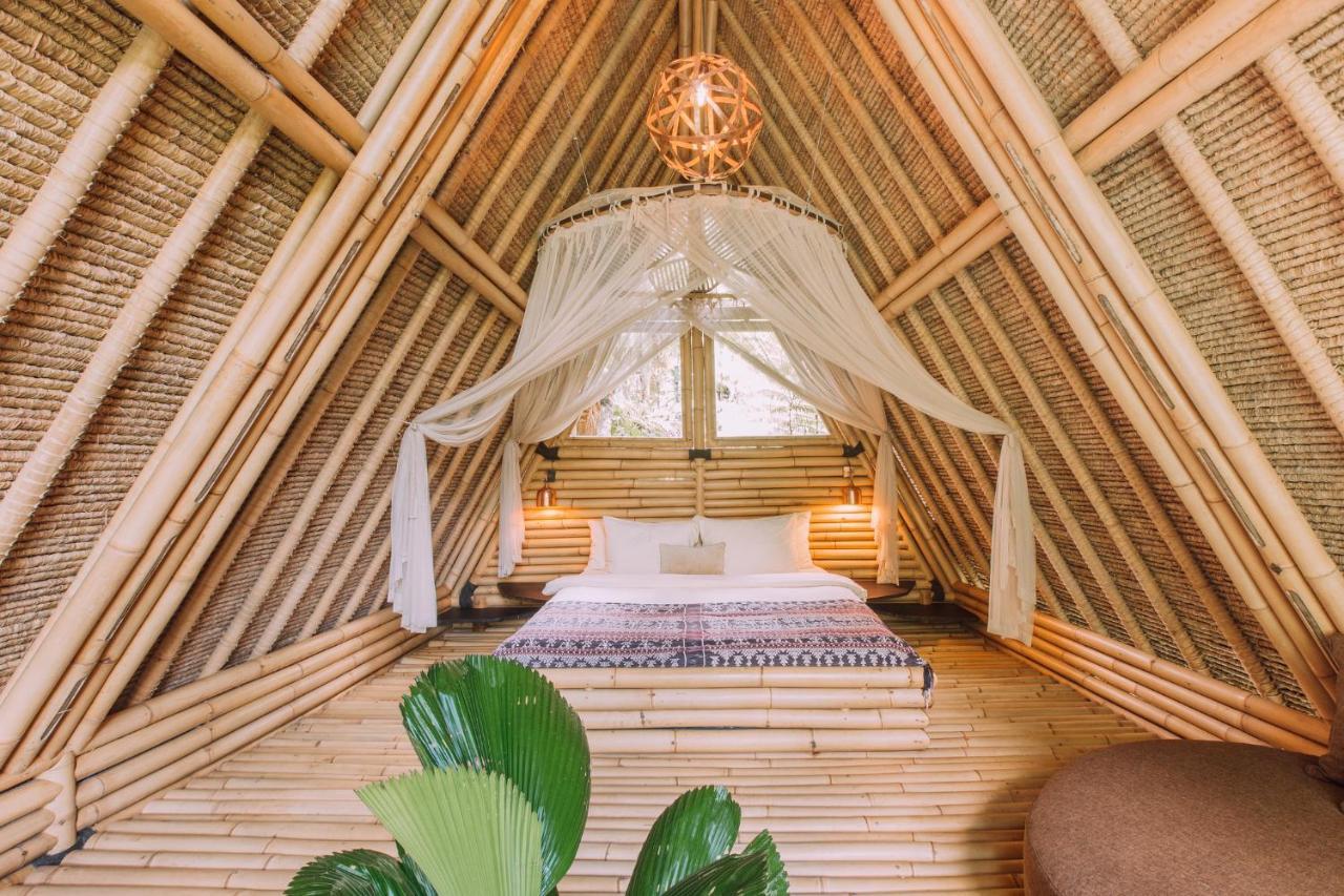Willa Hideout Eco Bamboo House Bali Selat Zewnętrze zdjęcie