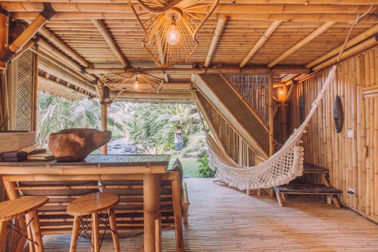 Willa Hideout Eco Bamboo House Bali Selat Zewnętrze zdjęcie