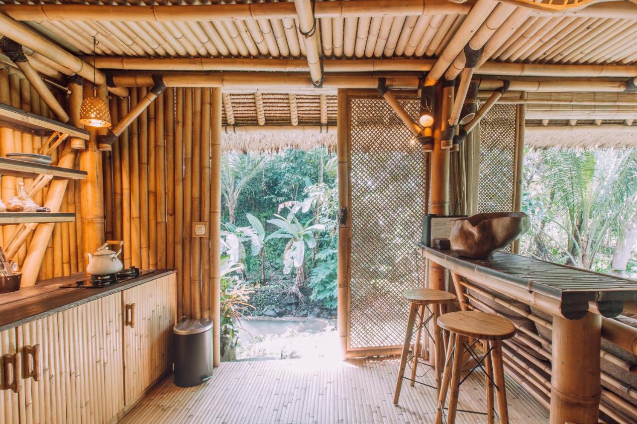 Willa Hideout Eco Bamboo House Bali Selat Zewnętrze zdjęcie