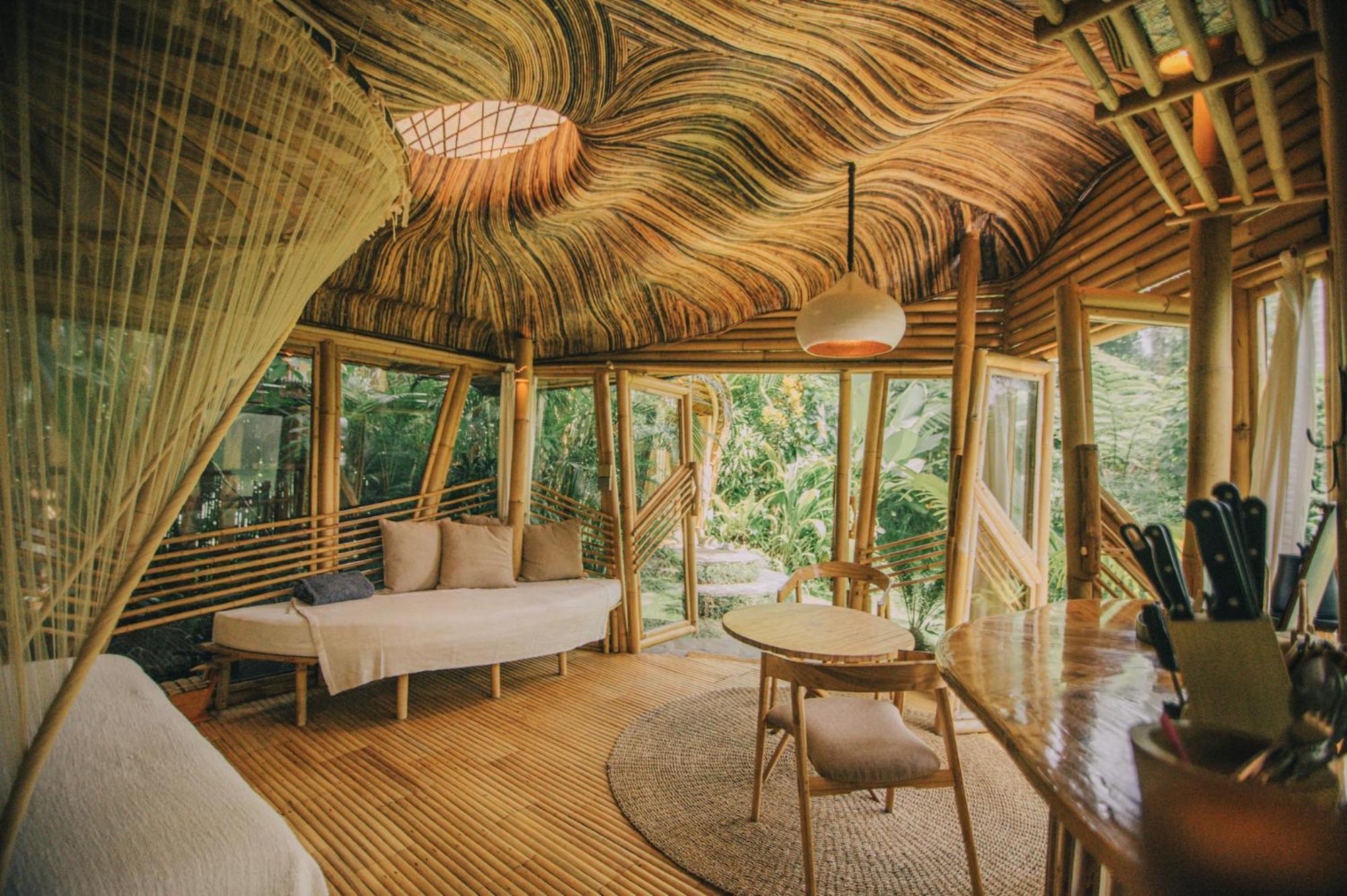 Willa Hideout Eco Bamboo House Bali Selat Zewnętrze zdjęcie