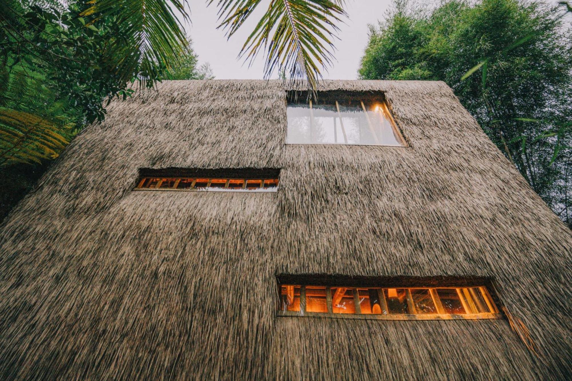 Willa Hideout Eco Bamboo House Bali Selat Zewnętrze zdjęcie