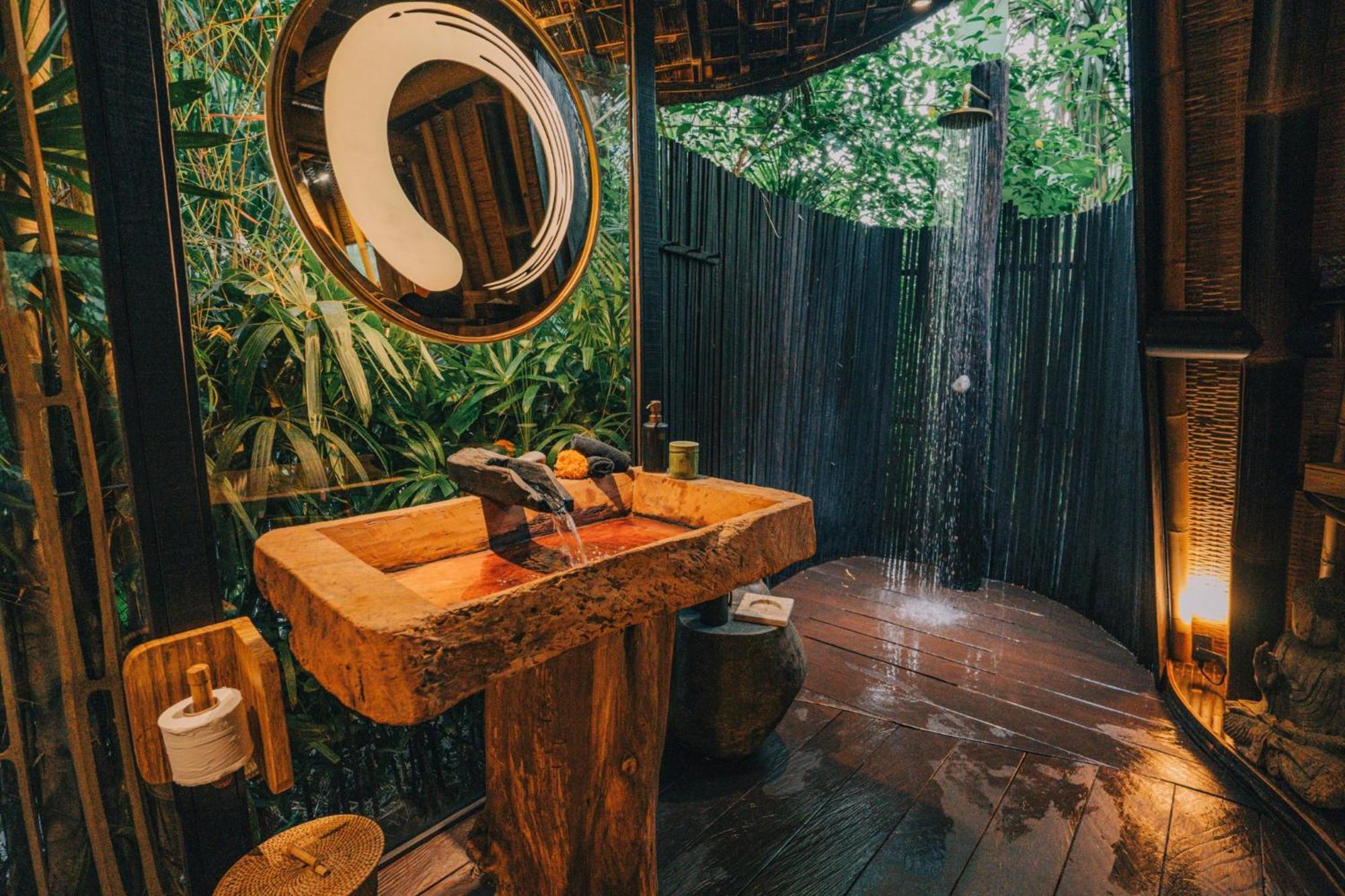 Willa Hideout Eco Bamboo House Bali Selat Zewnętrze zdjęcie