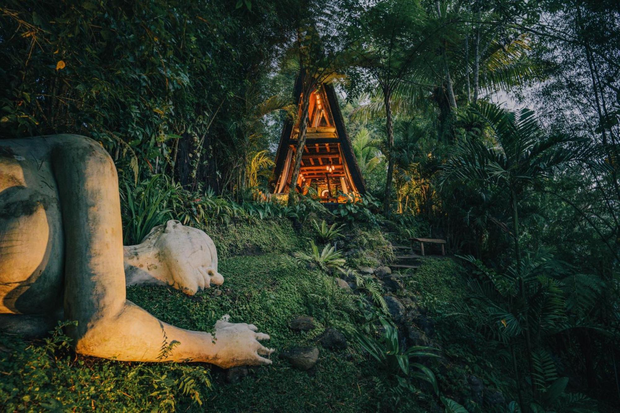 Willa Hideout Eco Bamboo House Bali Selat Zewnętrze zdjęcie