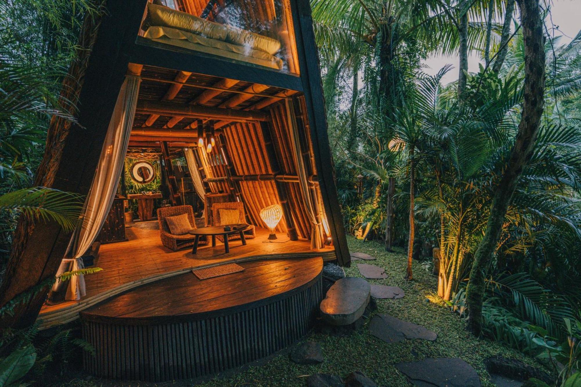 Willa Hideout Eco Bamboo House Bali Selat Pokój zdjęcie