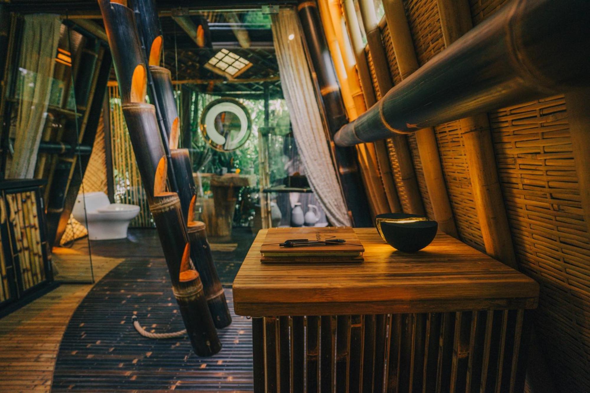Willa Hideout Eco Bamboo House Bali Selat Pokój zdjęcie