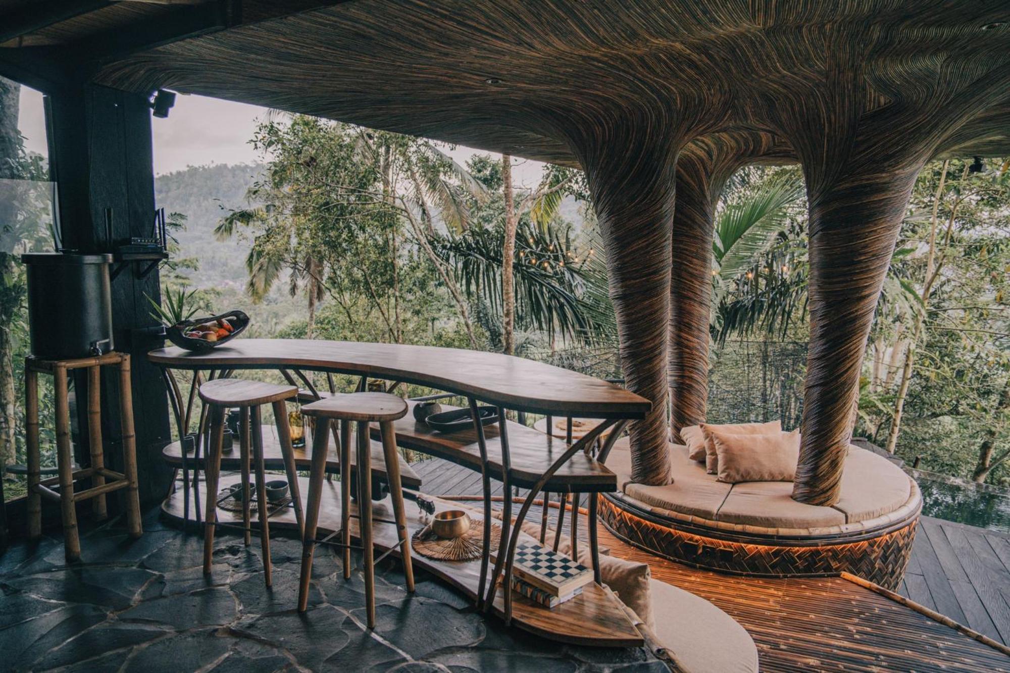 Willa Hideout Eco Bamboo House Bali Selat Zewnętrze zdjęcie