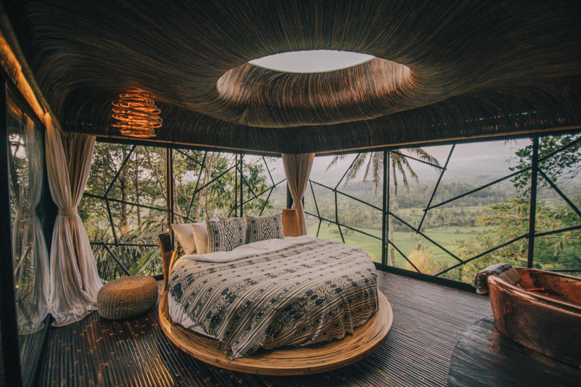 Willa Hideout Eco Bamboo House Bali Selat Zewnętrze zdjęcie