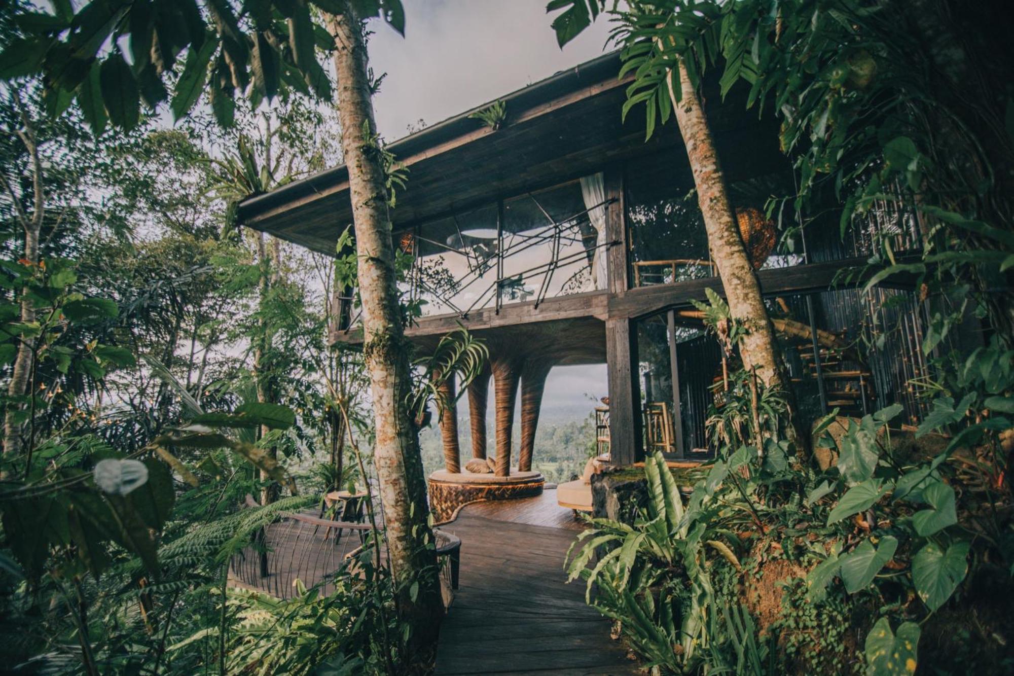 Willa Hideout Eco Bamboo House Bali Selat Pokój zdjęcie