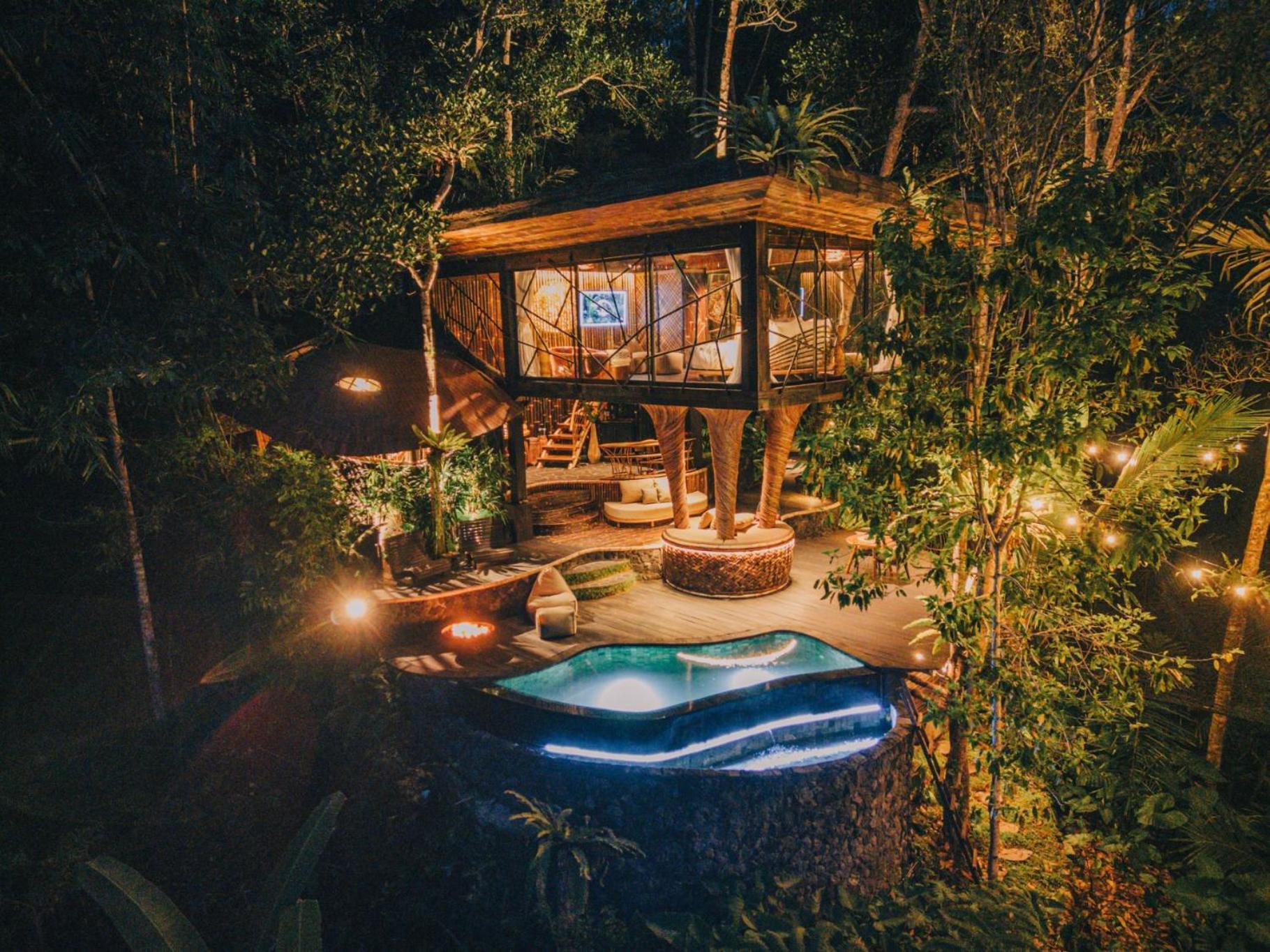 Willa Hideout Eco Bamboo House Bali Selat Zewnętrze zdjęcie