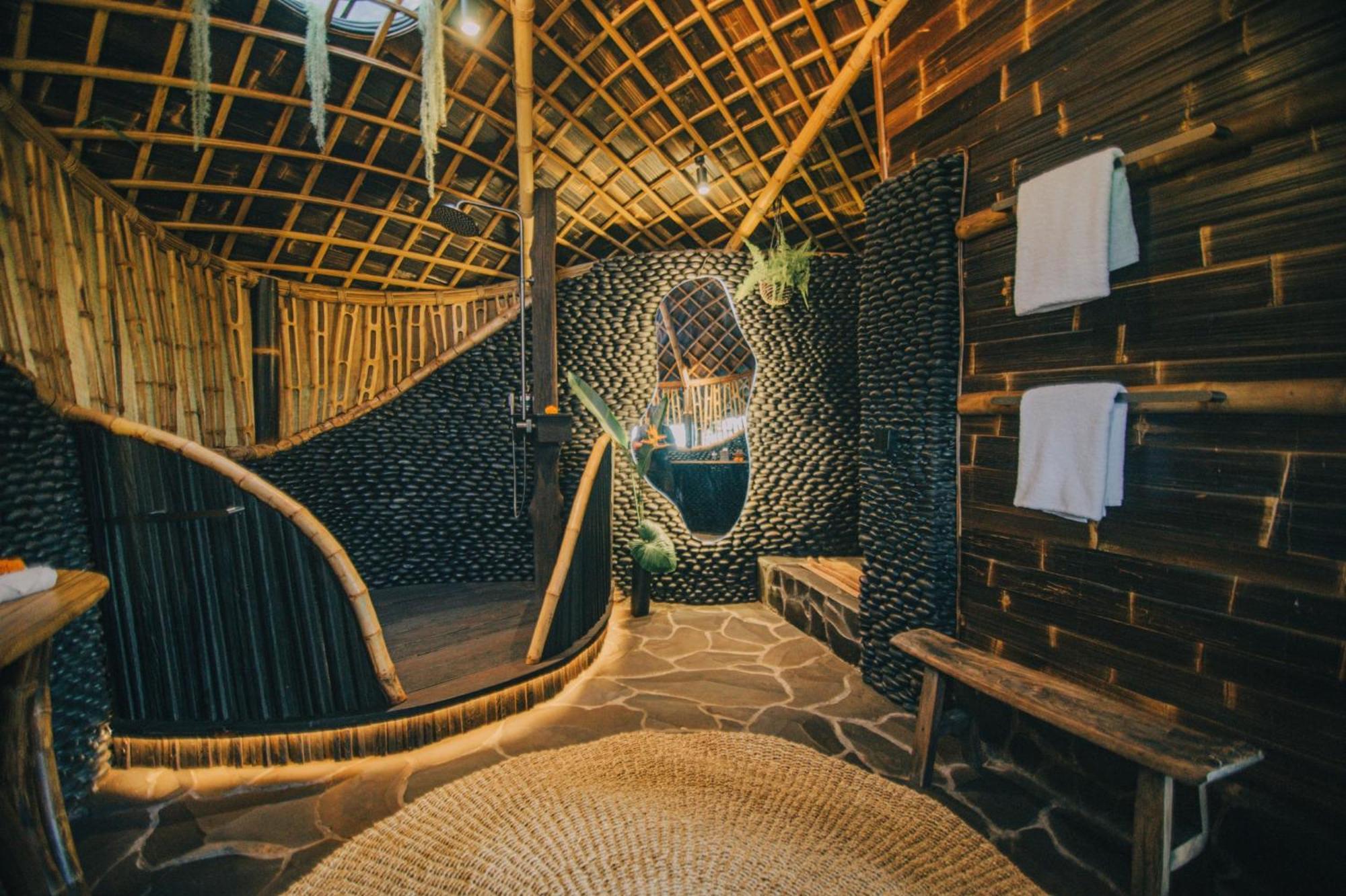 Willa Hideout Eco Bamboo House Bali Selat Pokój zdjęcie