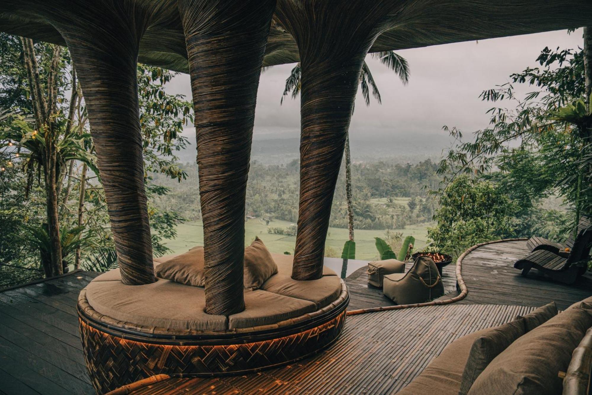 Willa Hideout Eco Bamboo House Bali Selat Zewnętrze zdjęcie