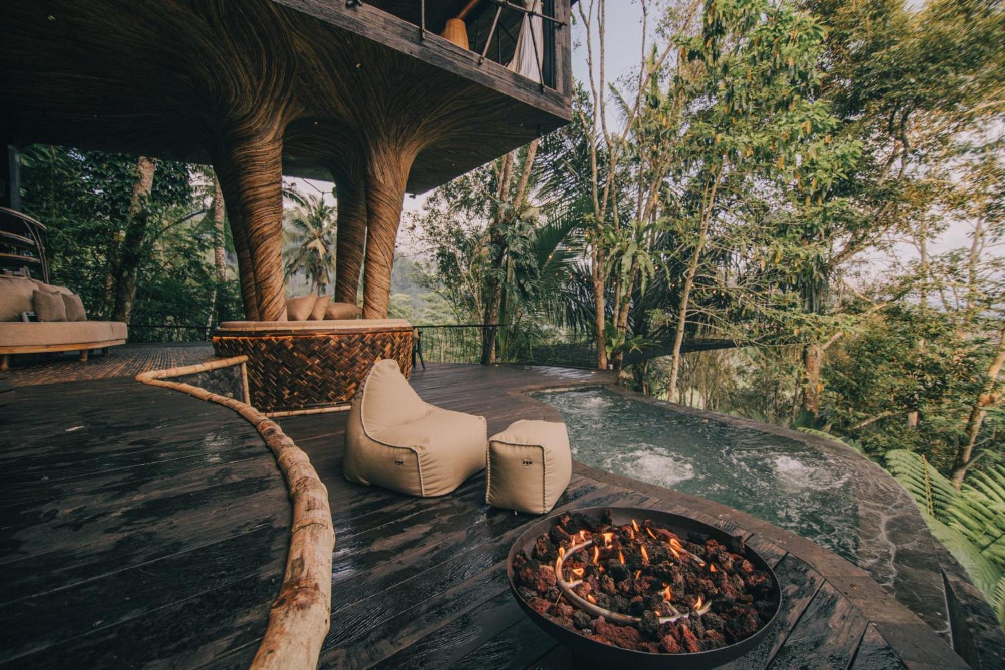 Willa Hideout Eco Bamboo House Bali Selat Pokój zdjęcie