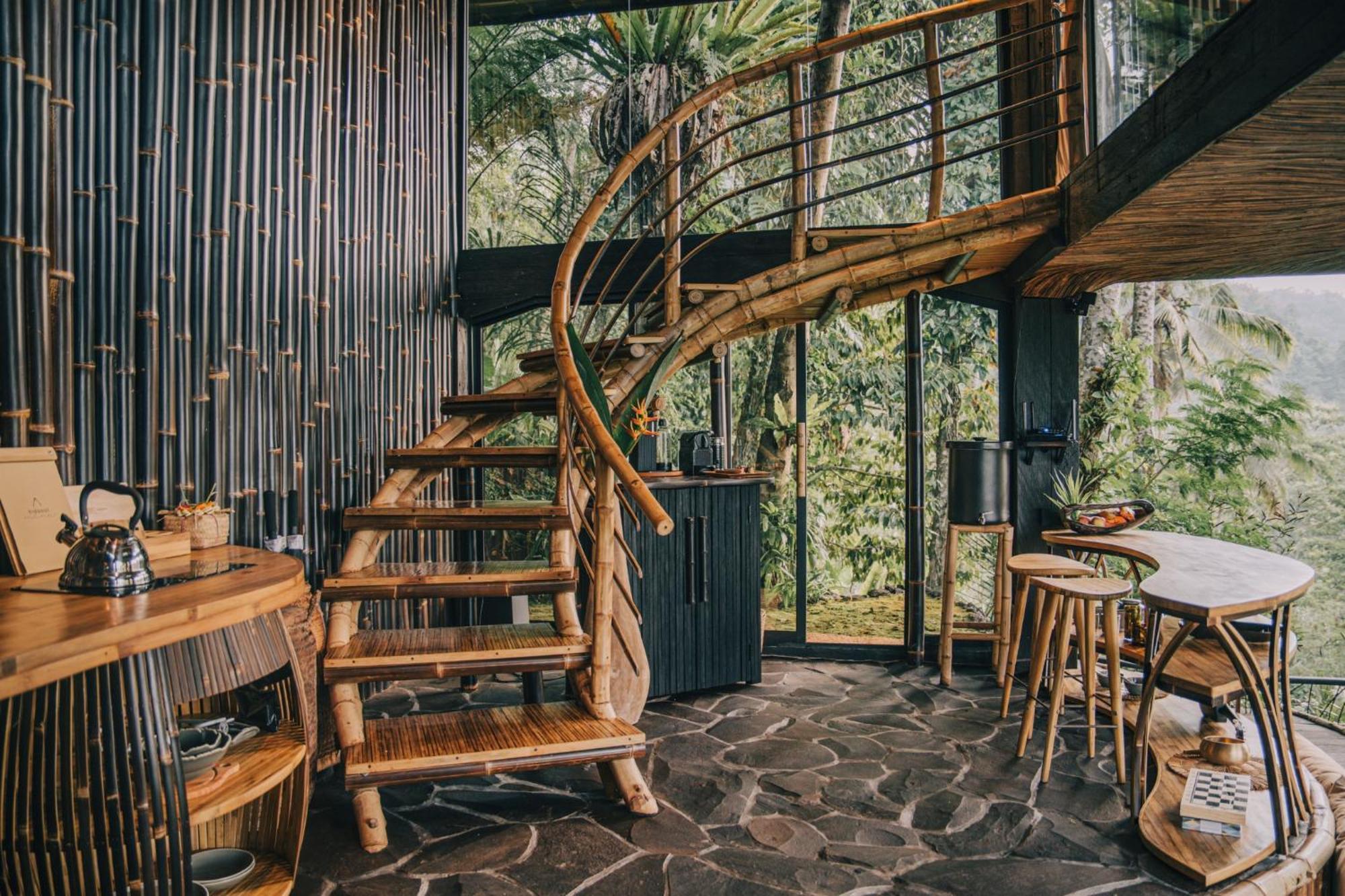 Willa Hideout Eco Bamboo House Bali Selat Zewnętrze zdjęcie
