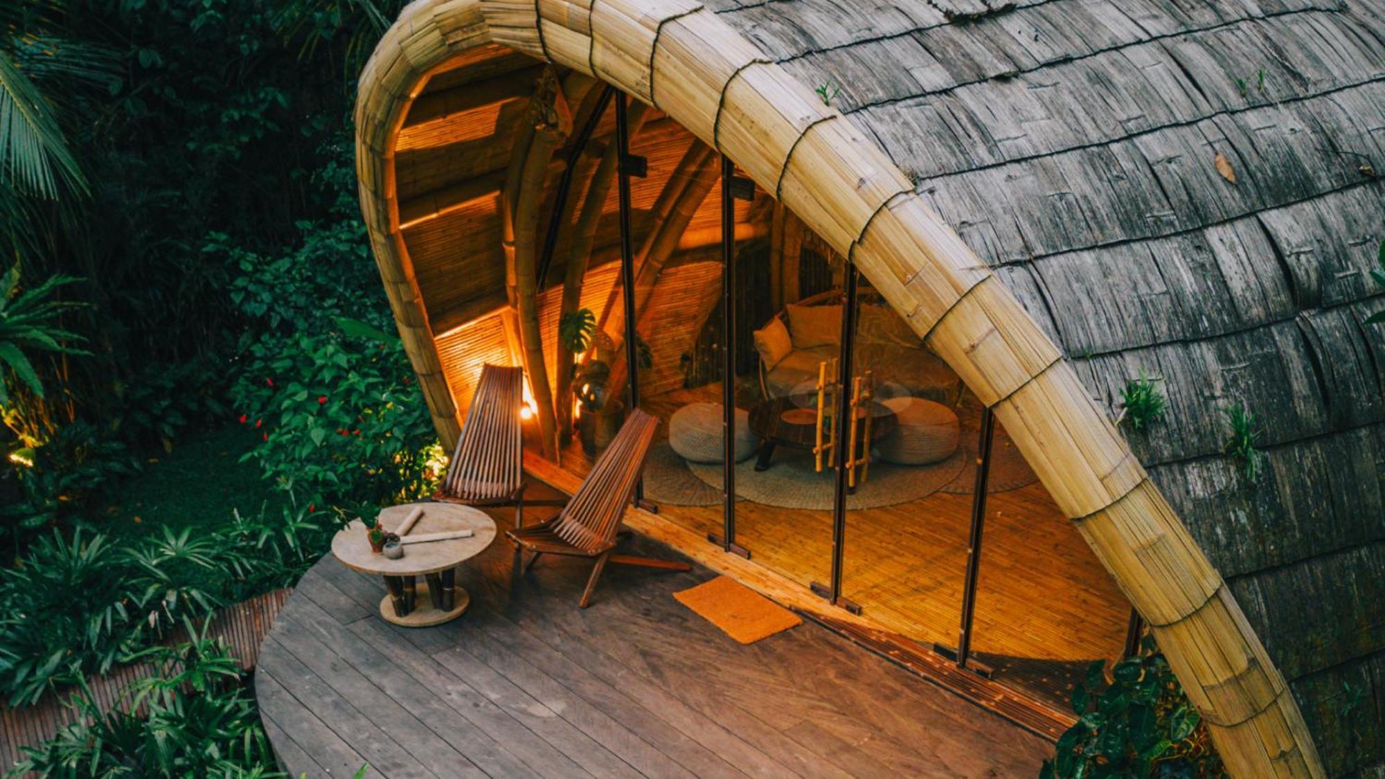 Willa Hideout Eco Bamboo House Bali Selat Pokój zdjęcie