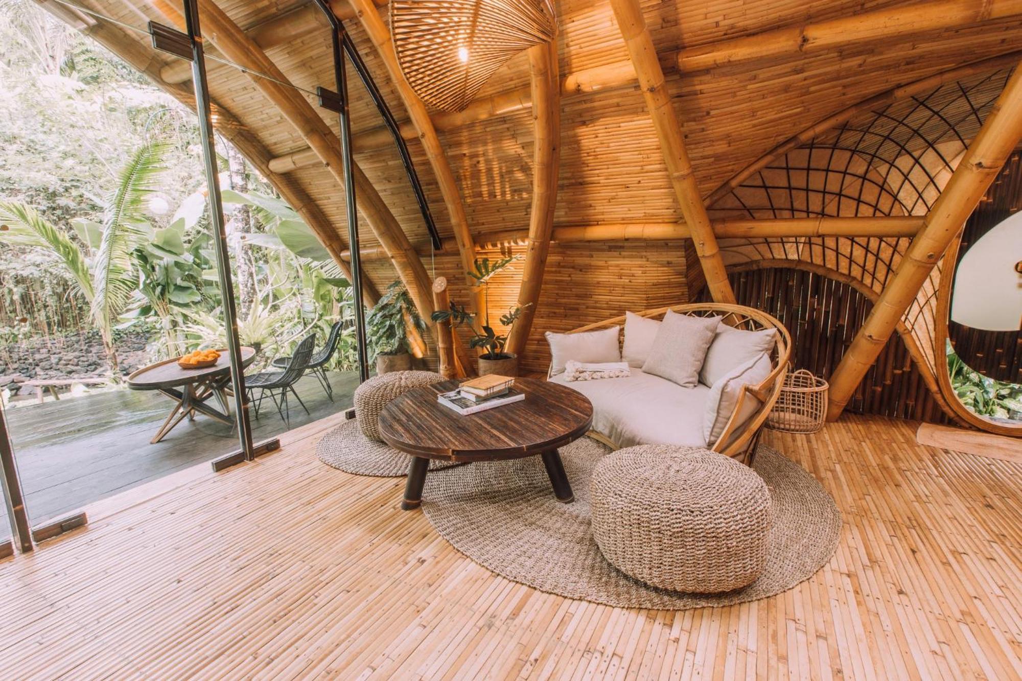 Willa Hideout Eco Bamboo House Bali Selat Pokój zdjęcie