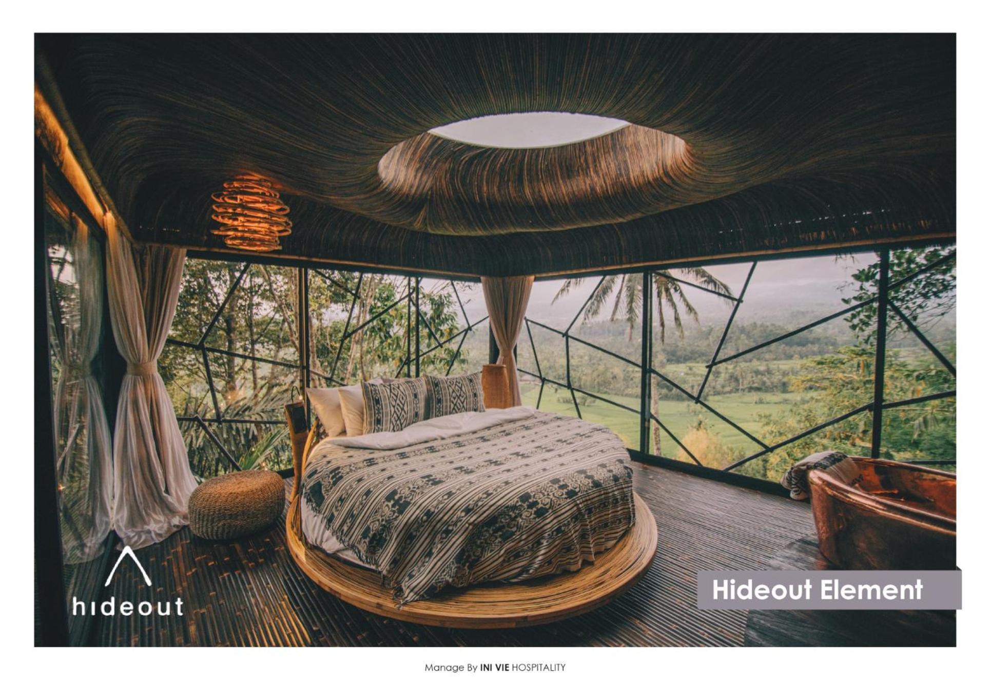 Willa Hideout Eco Bamboo House Bali Selat Pokój zdjęcie