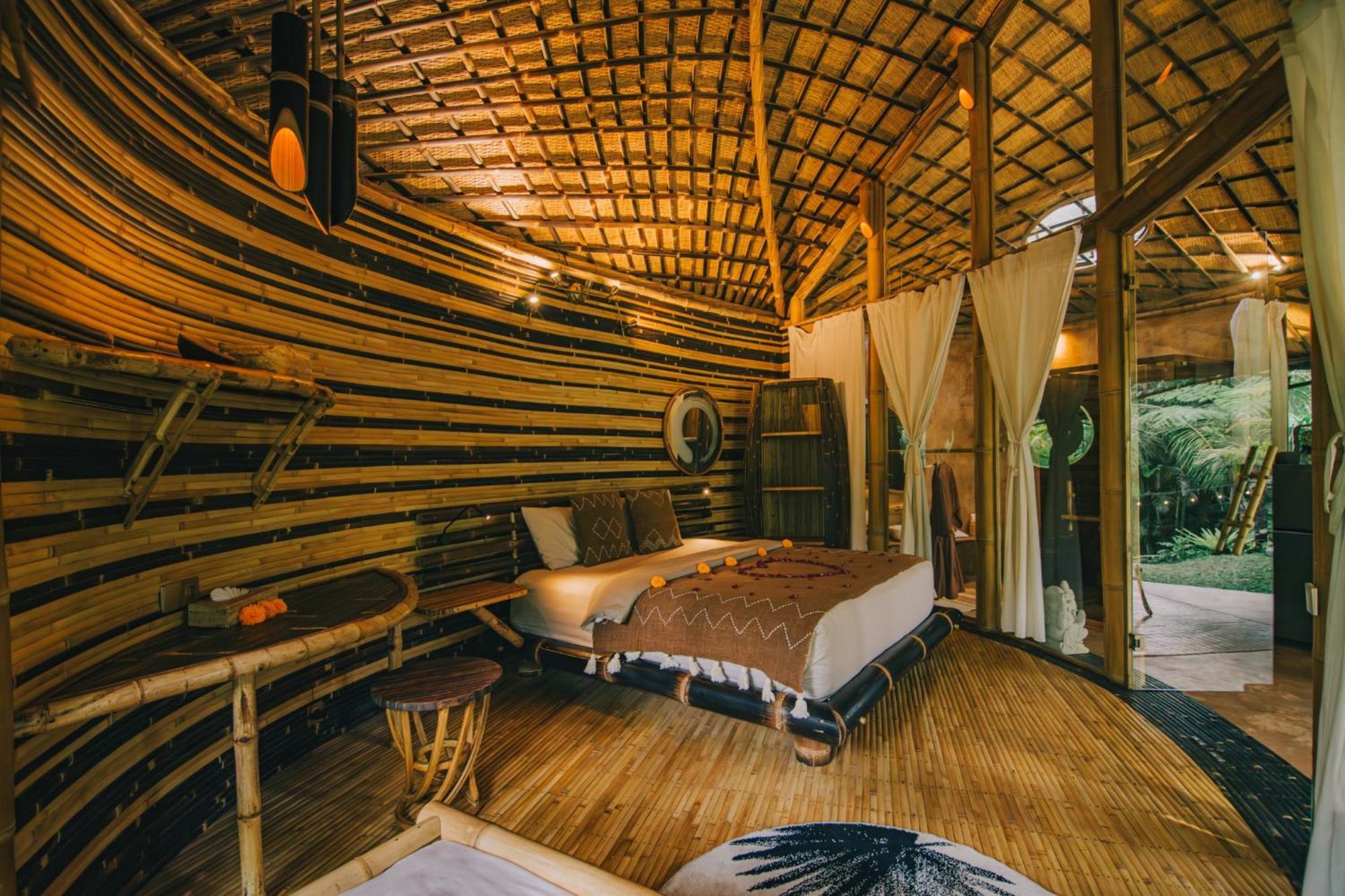 Willa Hideout Eco Bamboo House Bali Selat Pokój zdjęcie