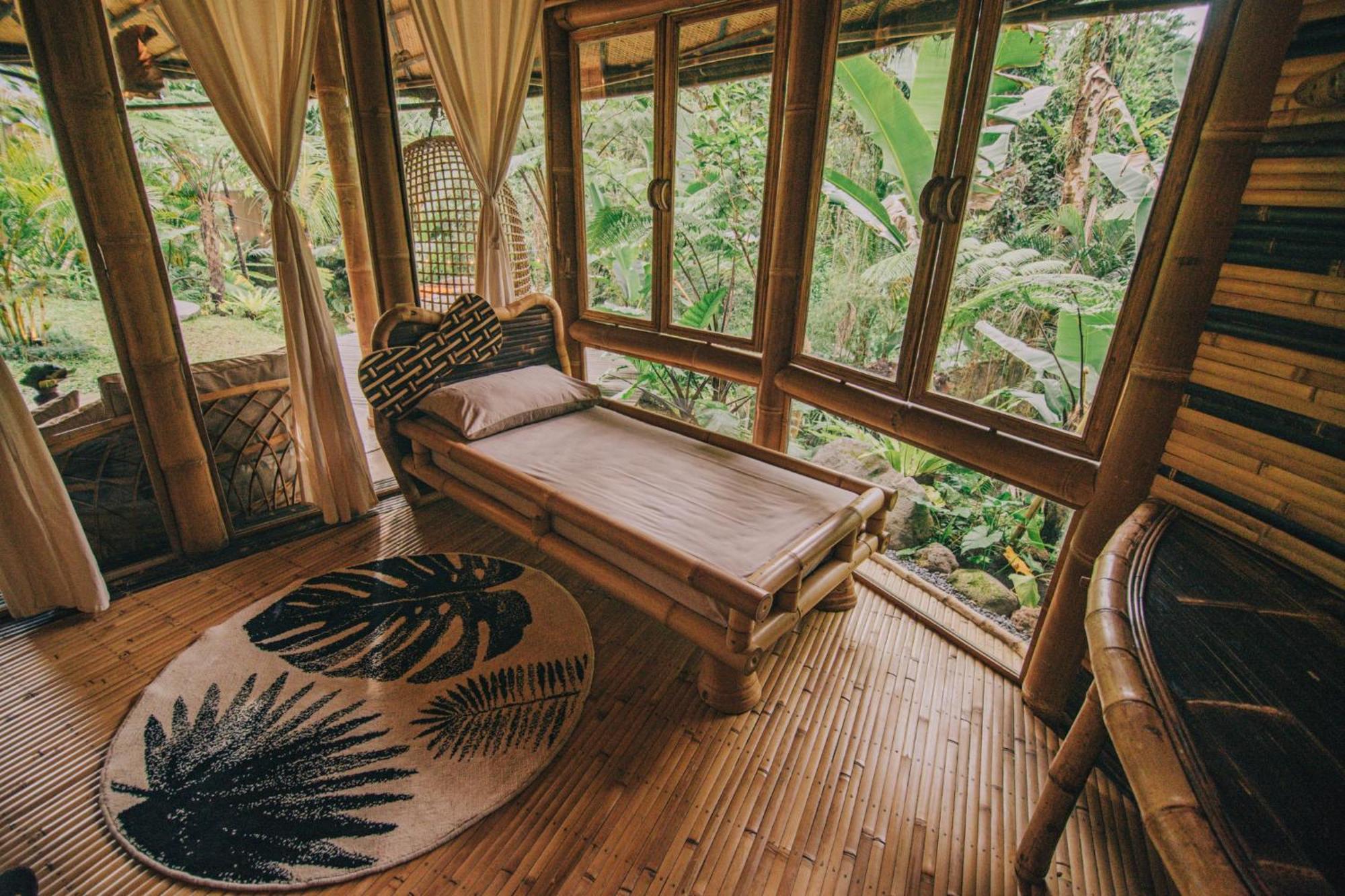 Willa Hideout Eco Bamboo House Bali Selat Pokój zdjęcie