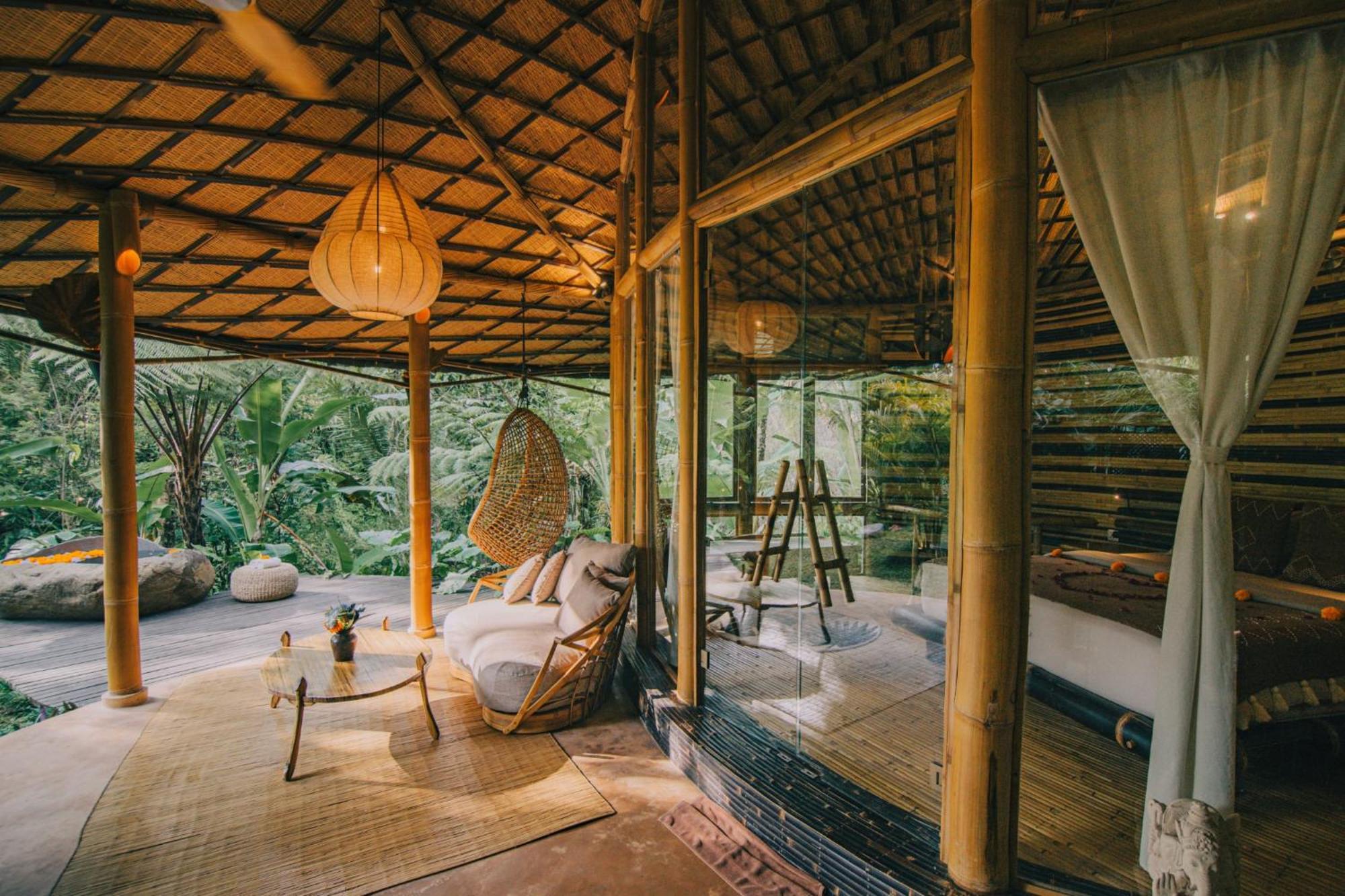 Willa Hideout Eco Bamboo House Bali Selat Pokój zdjęcie
