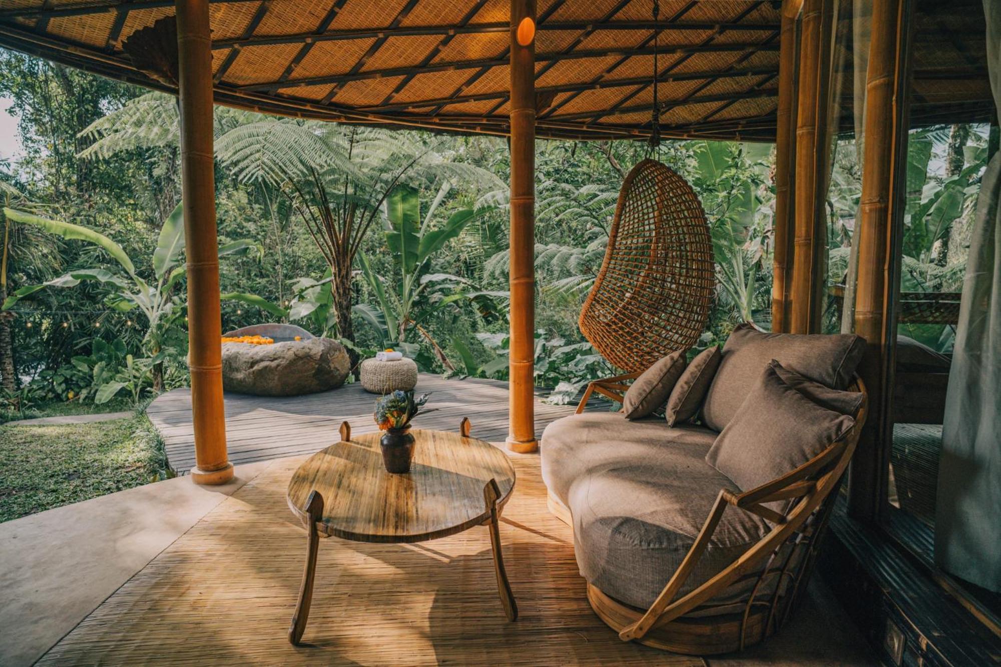 Willa Hideout Eco Bamboo House Bali Selat Pokój zdjęcie