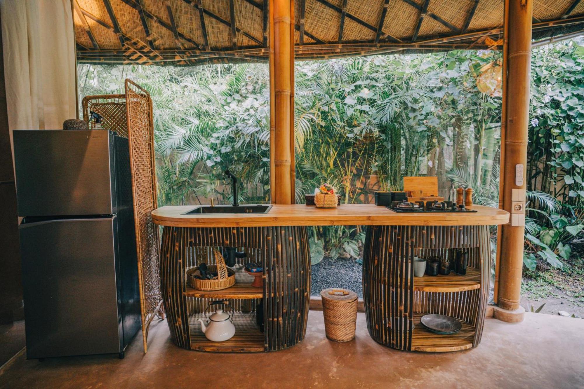 Willa Hideout Eco Bamboo House Bali Selat Pokój zdjęcie